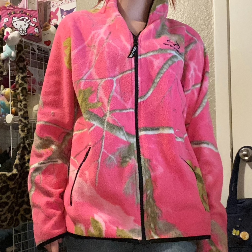 pink realtree camo jacket